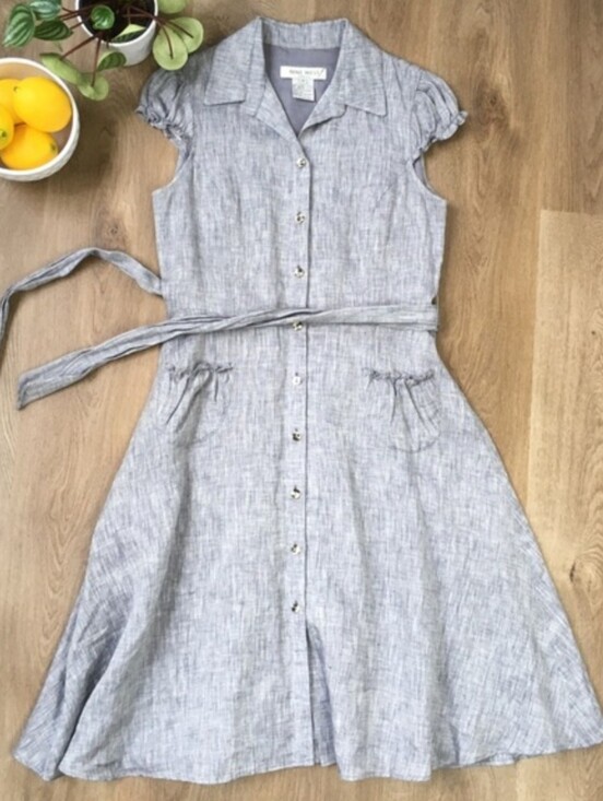 Nine West Dresses & Skirts - EUC Nine West Lined Linen Dress